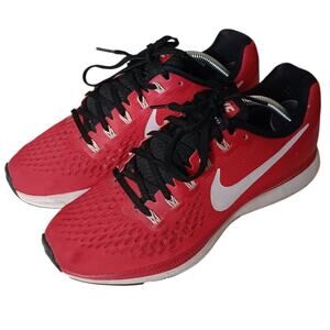 Women’s Nike Zoom Pegasus 34 Sneakers Size 6.5 Red Athletic Shoes